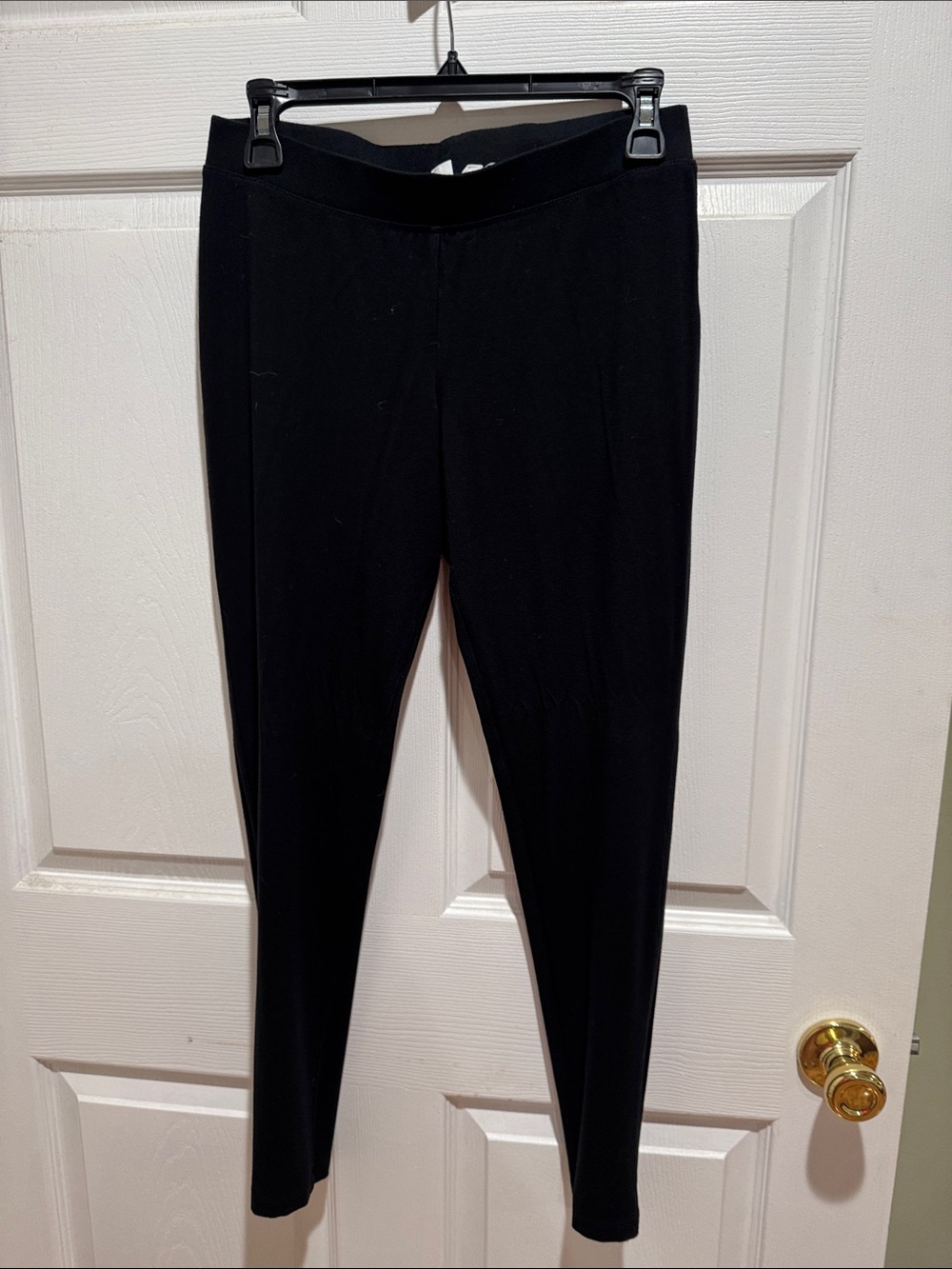 GAP Black Slim Ponte Leggings L
